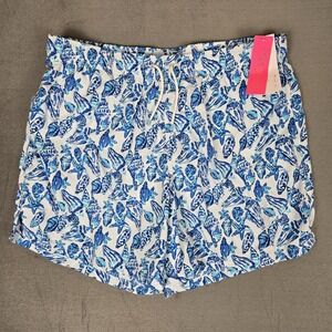 Lilly Pulitzer Swimsuit Mens 2XL Capri Trunk Shorts Lined Resort White Beach NWT